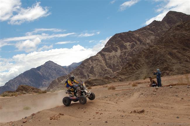 Dakar 2009 objektivem Martina Viourka potet