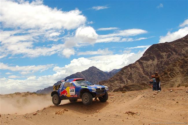 Dakar 2009 objektivem Martina Viourka potet