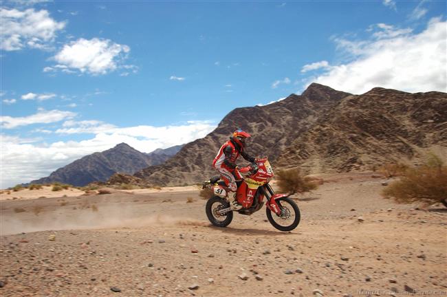 Dakar 2009 objektivem Martina Viourka potet