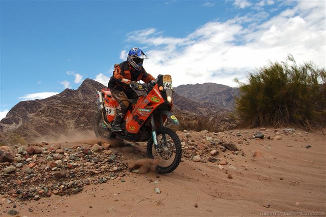 Dakar 2009 objektivem Martina Viourka potet