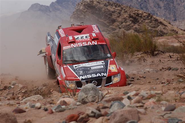 Dakar 2009 objektivem Martina Viourka potet