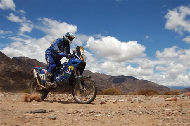 Dakar 2009 objektivem Martina Viourka potet