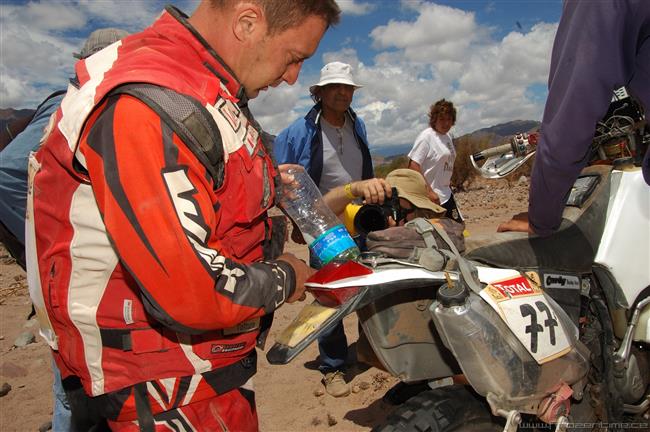 Dakar 2009 objektivem Martina Viourka potet