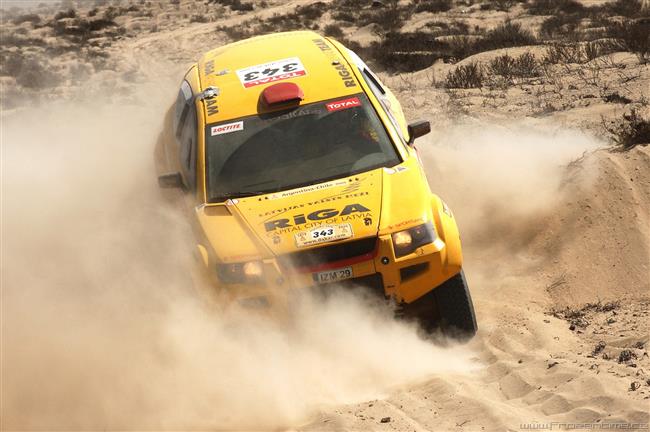 Dakar 2009 objektivem Martina Viďourka potřetí