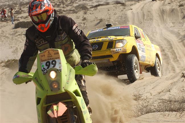 Dakar 2009 objektivem Martina Viďourka potřetí