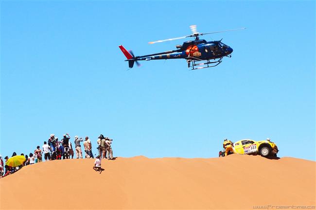 Dakar 2009 objektivem Martina Viourka potet