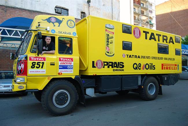Miss Dakar 2009: Lopraisova TATRA zvolena nejhezm truckem ve startovnm poli.!!!