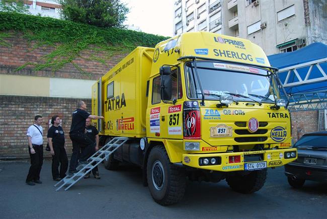 Miss Dakar 2009: Lopraisova TATRA zvolena nejhezm truckem ve startovnm poli.!!!
