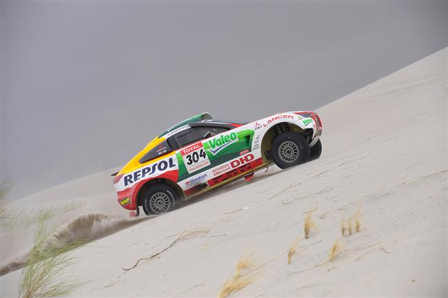 Dakar 2009: ڞasn vsledek Mry Zapletala :  SEDM msto na Dakaru mezi  auty !!!!!