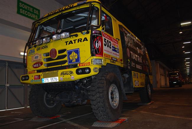 Loprais Tatra Team ji odlt  z Vdn pes Madrid a Santiago de Chile  smr Dakar 2009