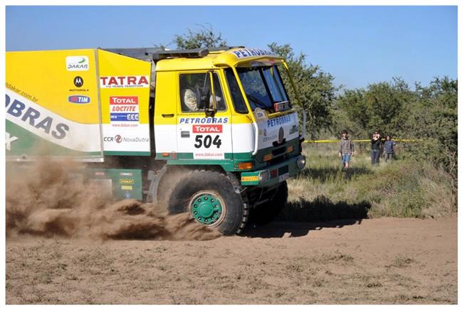 Dakar 2009 : Osm etapa pro Marka Spila s velkmi problmy. Obtn jzda jen s pednm pohonem !