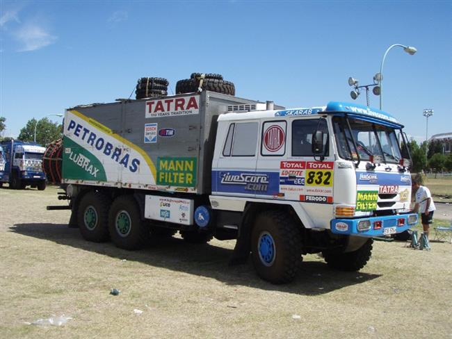 Dakar 2009: Tomekova Tatra se vyvlela na boku, ale me pokraovat dl !!