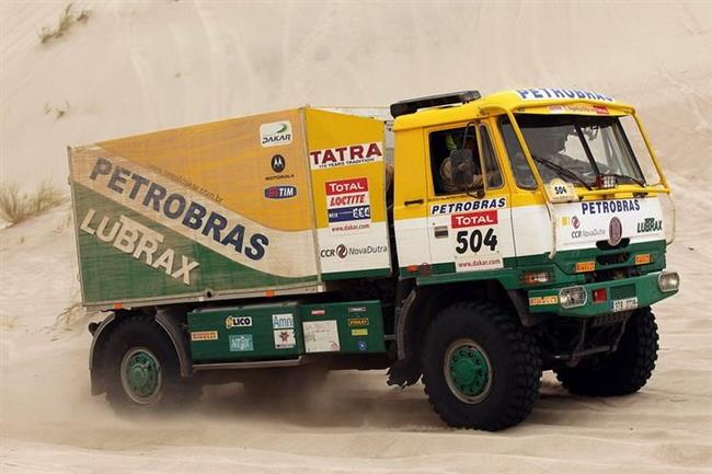 Dakar 2009: Zdraví Mira Martinec, který v Tatře s Azevedem dojel  až  na cílovou  rampu