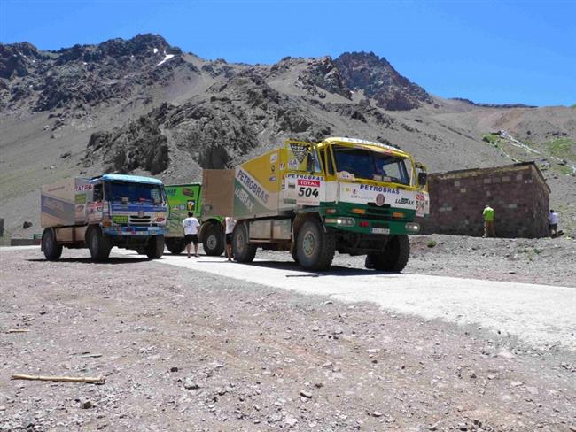 Dakar 2009: Havarovan Tatra Tomeka ji je v Argentin. Je nyn  nejfotografovanjm strojem Dakaru