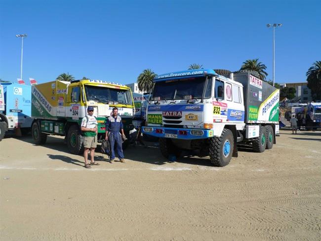 Dakar 2009 do finle: Azevedo s  Martincem ped zvrenou etapou