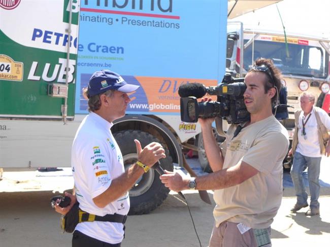 Dakar 2009: Havarovan Tatra Tomeka ji je v Argentin. Je nyn  nejfotografovanjm strojem Dakaru