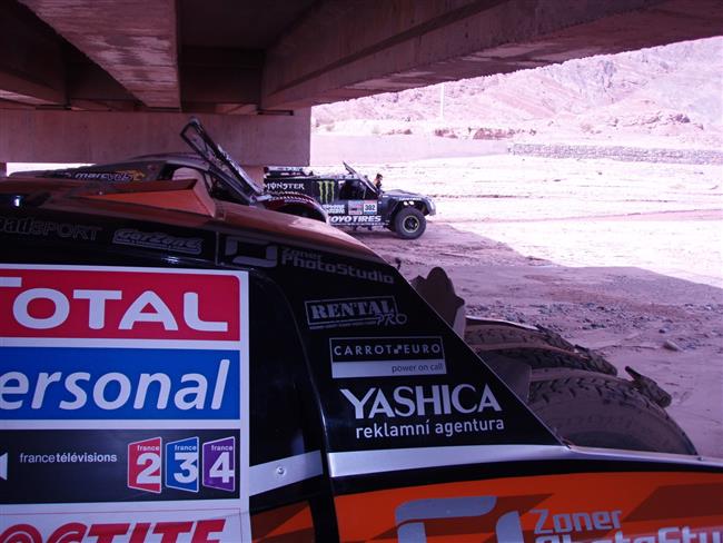 Dakar 2010 - Mirek Zapletal u Fiambaly a Copiapo, foto tmu