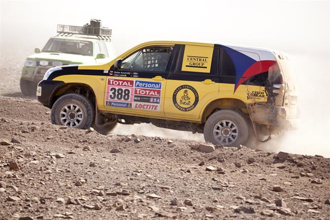 Dakar 2010 5.etapa : Tatra Marka Spáčila má v chladiči i litr a půl slivovice