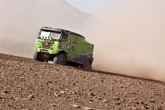 Dakar 2010 5.etapa : Tatra Marka Spáčila má v chladiči i litr a půl slivovice