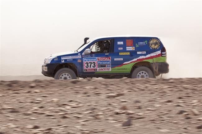 Dakar 2010 5.etapa : Tatra Marka Spáčila má v chladiči i litr a půl slivovice