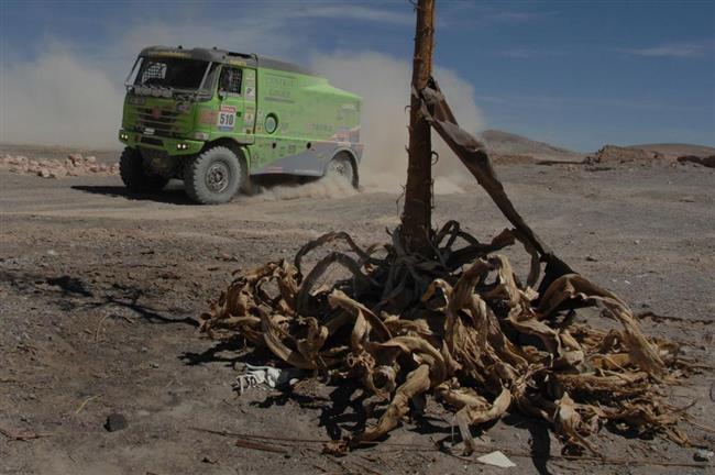 Dakar 2010 5.etapa : Tatra Marka Spáčila má v chladiči i litr a půl slivovice