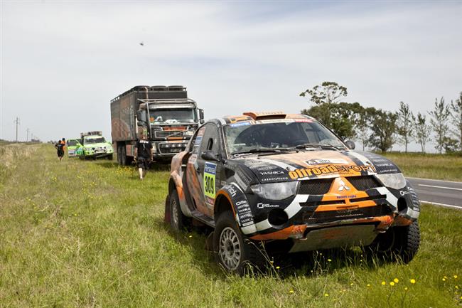 Dakar 2010 a jeho finle objektivem fotograf Czech Dakar tmu