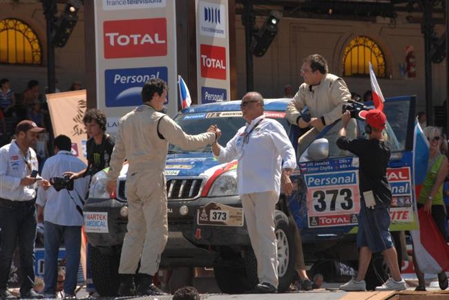 Dakar 2010 a jeho finle objektivem fotograf Czech Dakar tmu