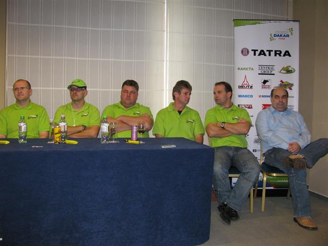 Dakar 2010: Czech Dakar Team tsn ped startem