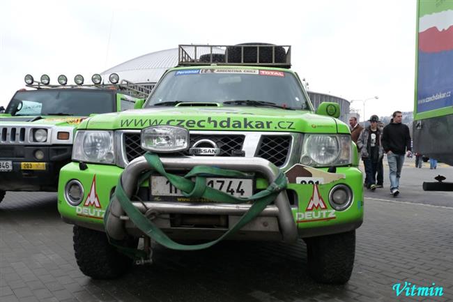 Na Motosalonu 2010 Brno se ukázali i Dakaráci a CDT, foto V.Klígl