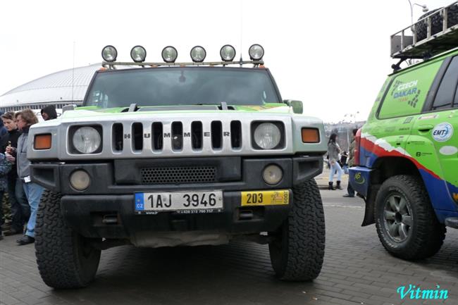Na Motosalonu 2010 Brno se ukázali i Dakaráci a CDT, foto V.Klígl