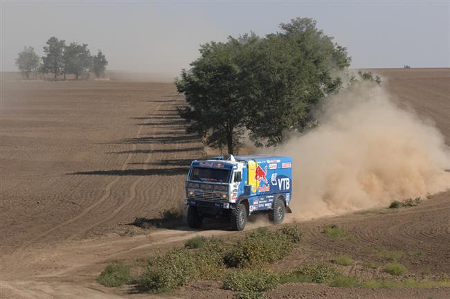Startovn listina Silk Way Rally 2011 nejnabitj v historii. Rekordnch est eskch kamion !!