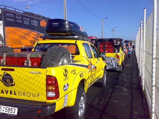 Dakar 2010 - KM Racing v Le Havre, foto tmu
