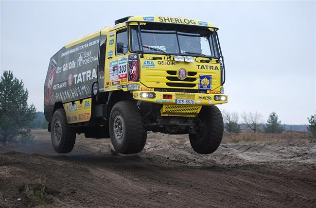 Loprais Tatra Team - testy na Dakar 2010 v Senici, foto tmu