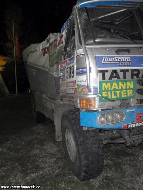 Dakar 2010 :  Po Tomekov vpadku dl tmu  radost aspo jzda brazilsko esk Tatry.