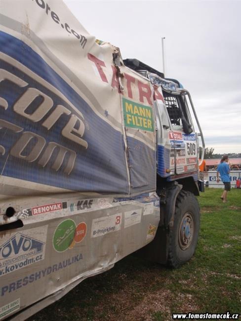 Dakar 2010 :  Po Tomekov vpadku dl tmu  radost aspo jzda brazilsko esk Tatry.