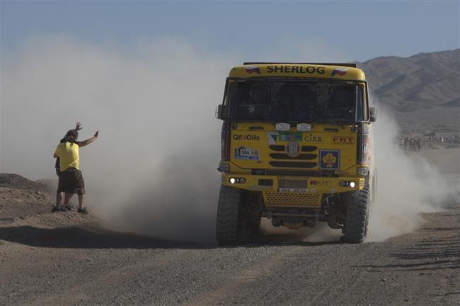 Dakar 2011 a v vodu skvl Loprais Tatra tm