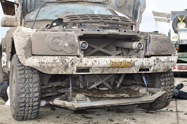 Silk Way 2011 - bahňáci v cíli první etapy