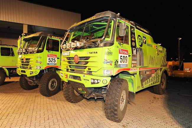 Karavana Czech Dakar Teamu po hektickch dnech dolaovn vyrazila vstc Dakaru 2011