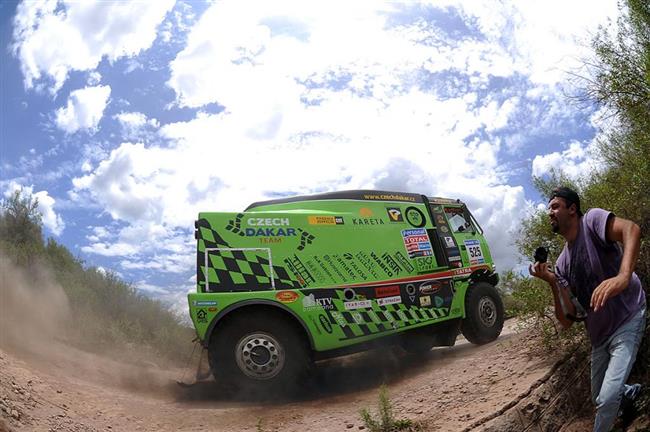 Tatra 509 se Spilem a Vreckm na Dakaru bohuel po  havrii skonila!