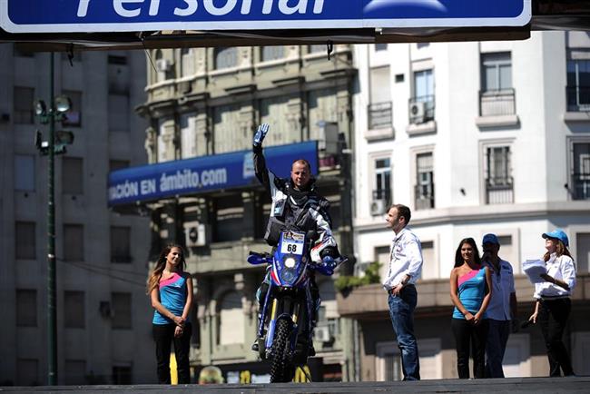 Czech Dakar tým na startu Dakaru 2011, foto týmu