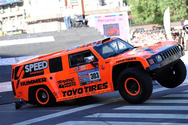 Czech Dakar tým na startu Dakaru 2011, foto týmu
