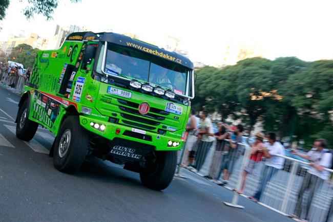 Czech Dakar tým na startu Dakaru 2011, foto týmu