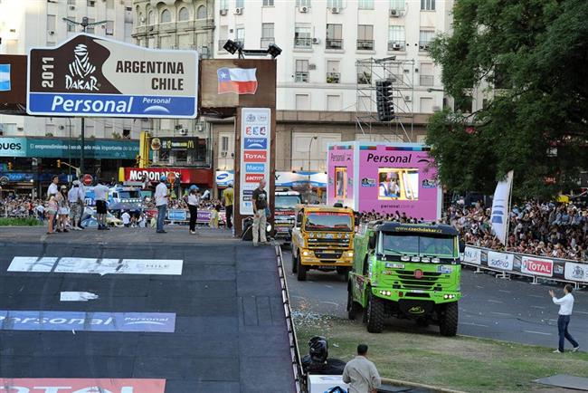 Czech Dakar tm na startu Dakaru 2011, foto tmu