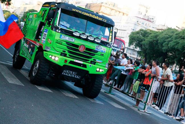 Czech Dakar tm na startu Dakaru 2011, foto tmu