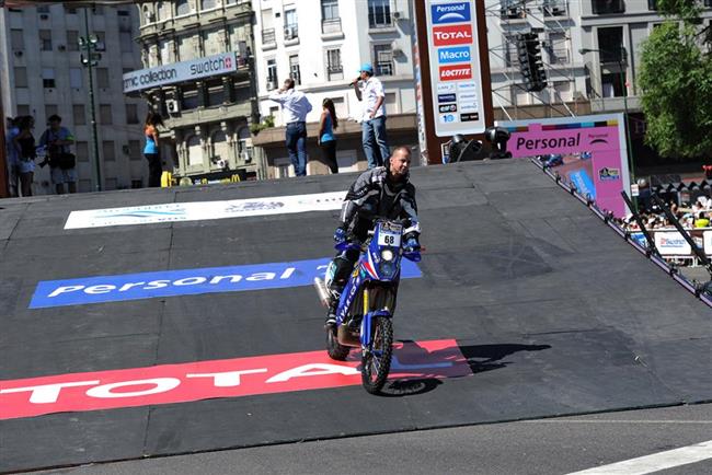 Czech Dakar tým na startu Dakaru 2011, foto týmu