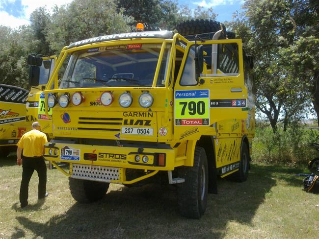 Pedstavujeme nov kamiony Liaz tmu KM Racing pro Silk Way Rally 2011.