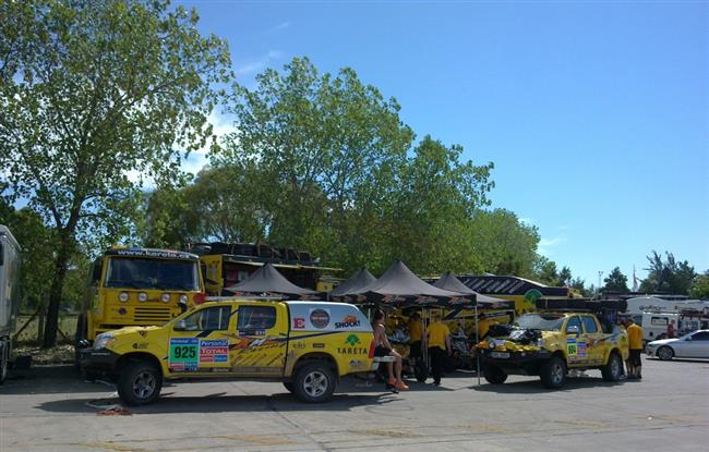Pedstavujeme nov kamiony Liaz tmu KM Racing pro Silk Way Rally 2011.