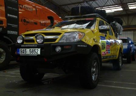 Dakar 2011: Ivan Jake a jeho vborn fini do prvn poloviny marathonu