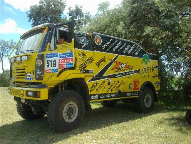 KM Racing ped startem a na pejmkch Dakaru 2011, foto tmu