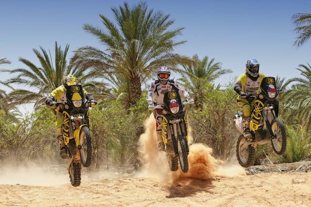 Testy na Dakar 2011 KM Racing v Tunisku, foto tmu